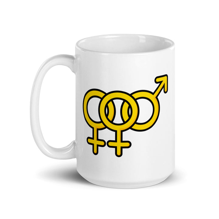 Bisexual Woman Symbol Mug Mugs The Rainbow Stores