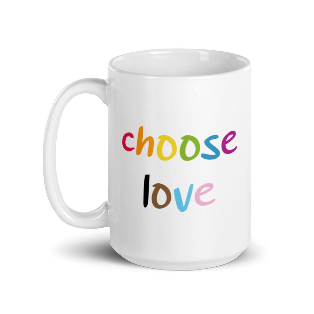 We Choose Love Mug Mugs The Rainbow Stores