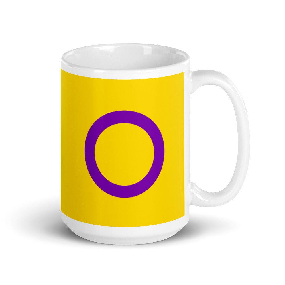 Intersex Pride Flag mug Mugs The Rainbow Stores