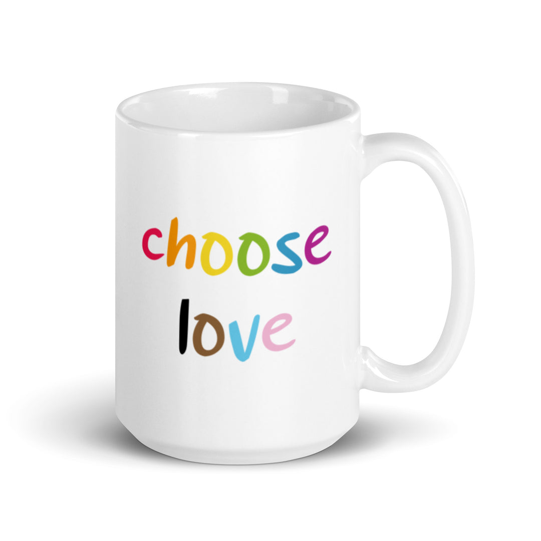 We Choose Love Mug Mugs The Rainbow Stores