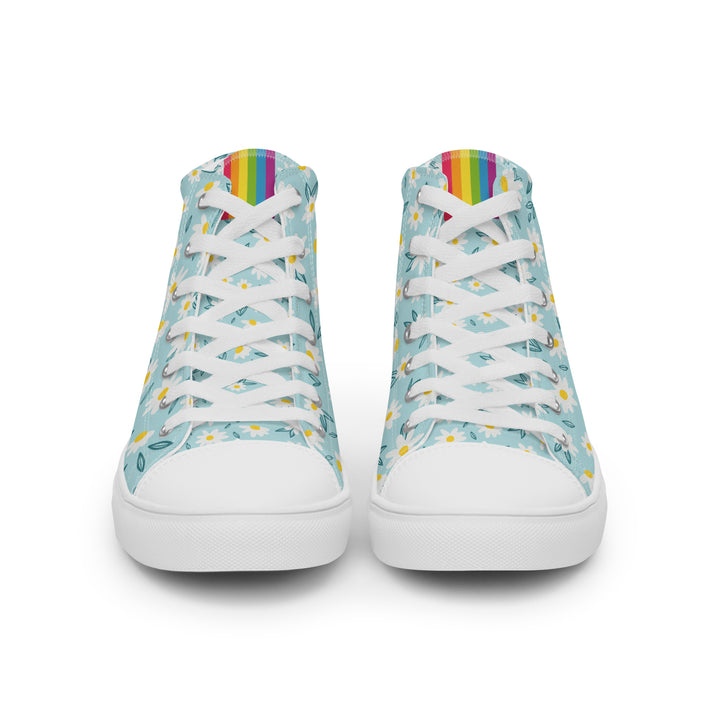 Rainbow Daisy High Top Trainers (female sizes) High Tops The Rainbow Stores