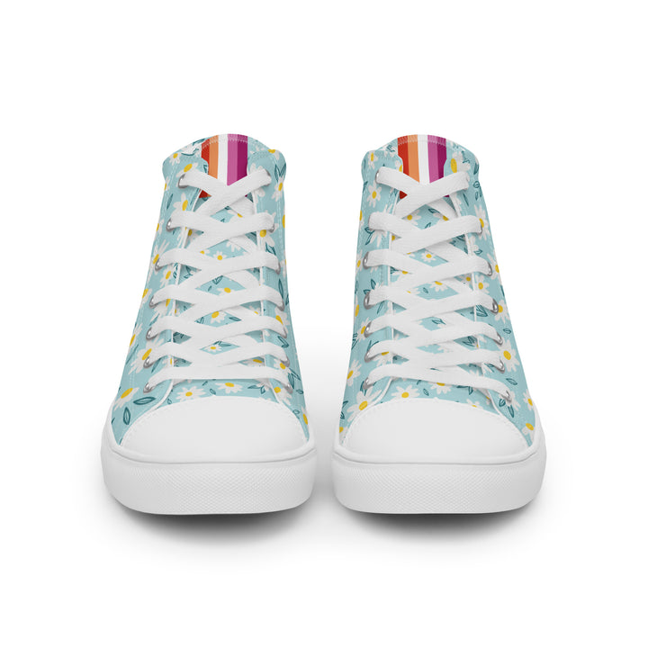 Lesbian Daisy High Top Shoes (female sizes) High Tops The Rainbow Stores