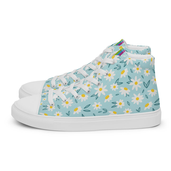 Rainbow Daisy High Top Trainers (female sizes) High Tops The Rainbow Stores