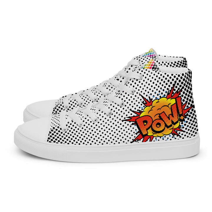 Pow! Pop Art High Top Trainers (female sizes) High Tops The Rainbow Stores