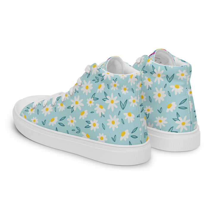 Rainbow Daisy High Top Trainers (female sizes) High Tops The Rainbow Stores