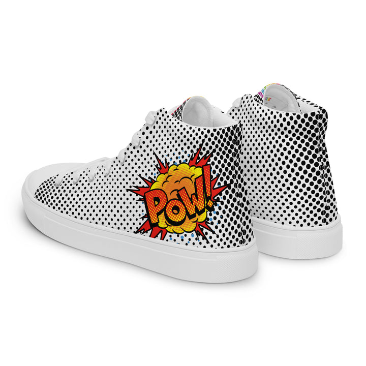 Pow! Pop Art High Top Trainers (female sizes) High Tops The Rainbow Stores