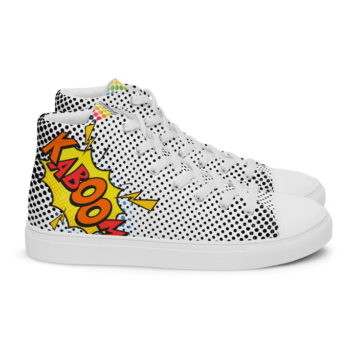 Pow! Pop Art High Top Trainers (female sizes) High Tops The Rainbow Stores