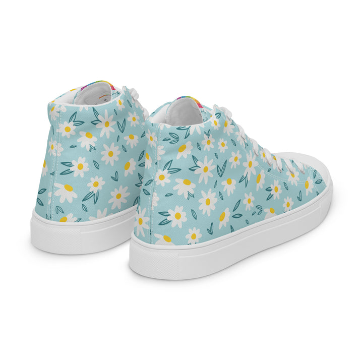 Rainbow Daisy High Top Trainers (female sizes) High Tops The Rainbow Stores